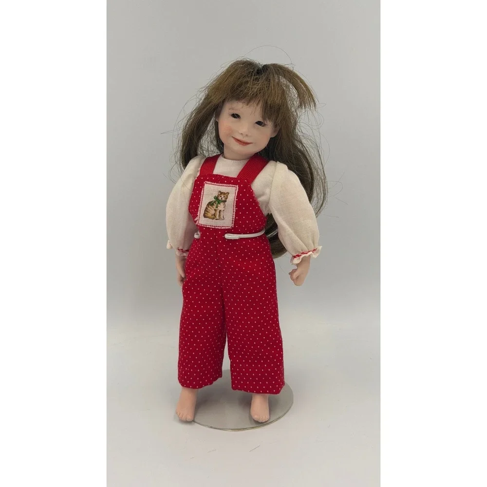 Quaker Maid American Girl Series Bisque Porcelain Doll 8.5